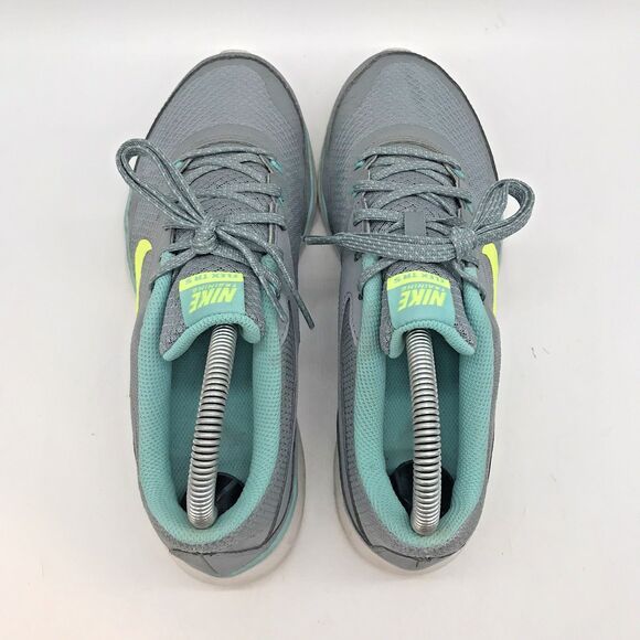 Nike Flex Trainer 5 Running Shoes 724858-004 Women's 7.5 Gray Lace Up Sneakers - Picture 6 of 13